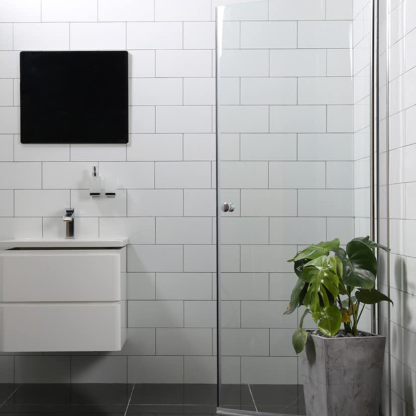 Duschdörr Bathlife Mångsidig 45° Rund