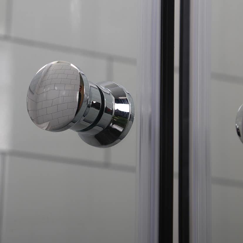 Duschdörr Bathlife Mångsidig 45° Rund