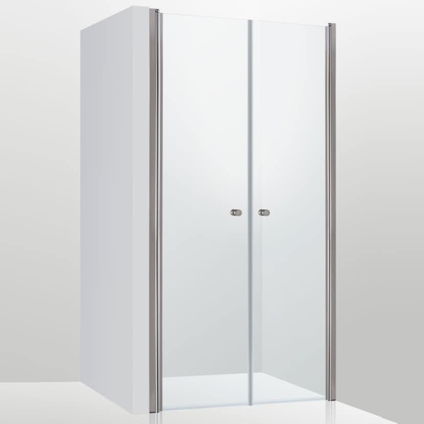 Duschdörr Duschbyggarna Duo De Luxe Dubbel