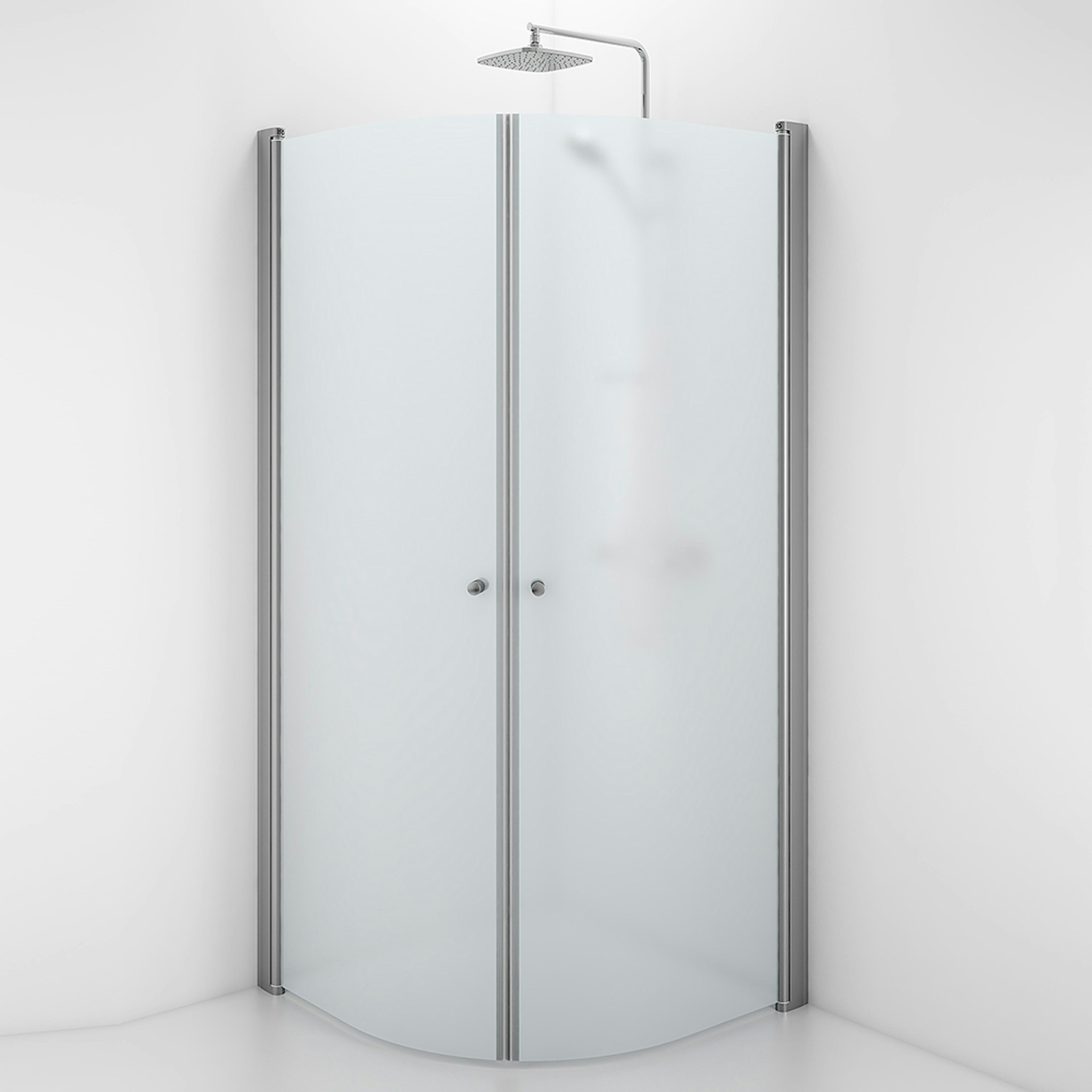 Duschdörr Contura Shower Space SBNF Bockad med Knopp