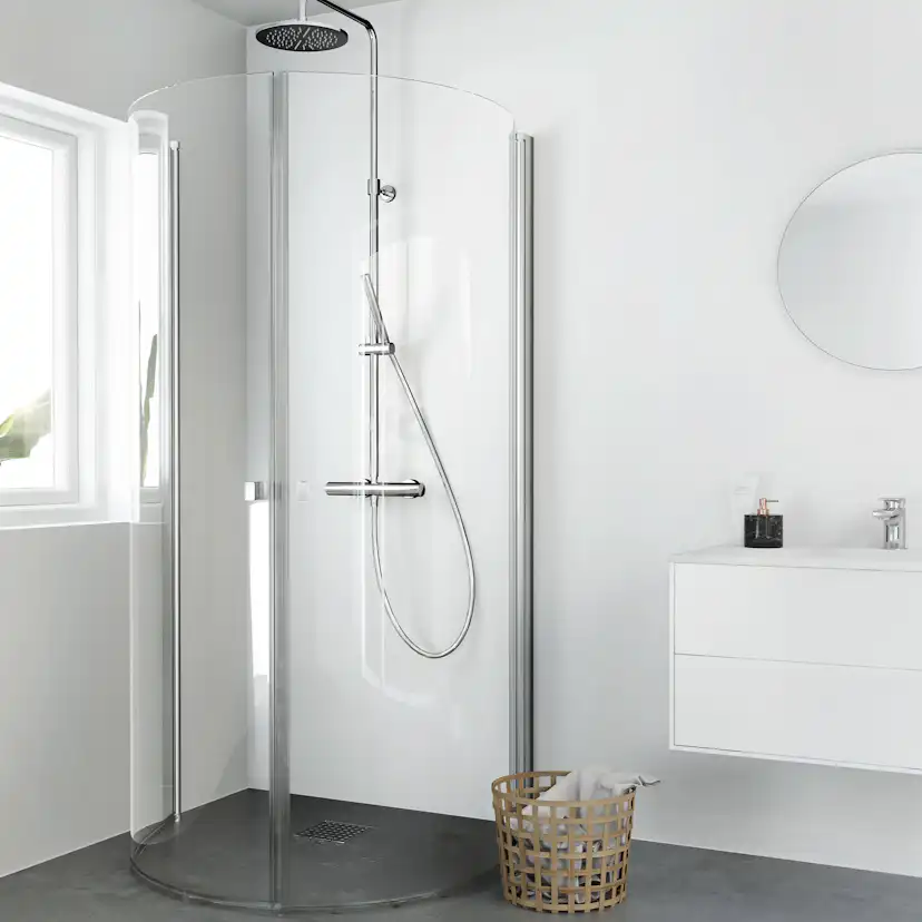 Duschhörn Hafa Igloo Pro U 80x95 Klarglas