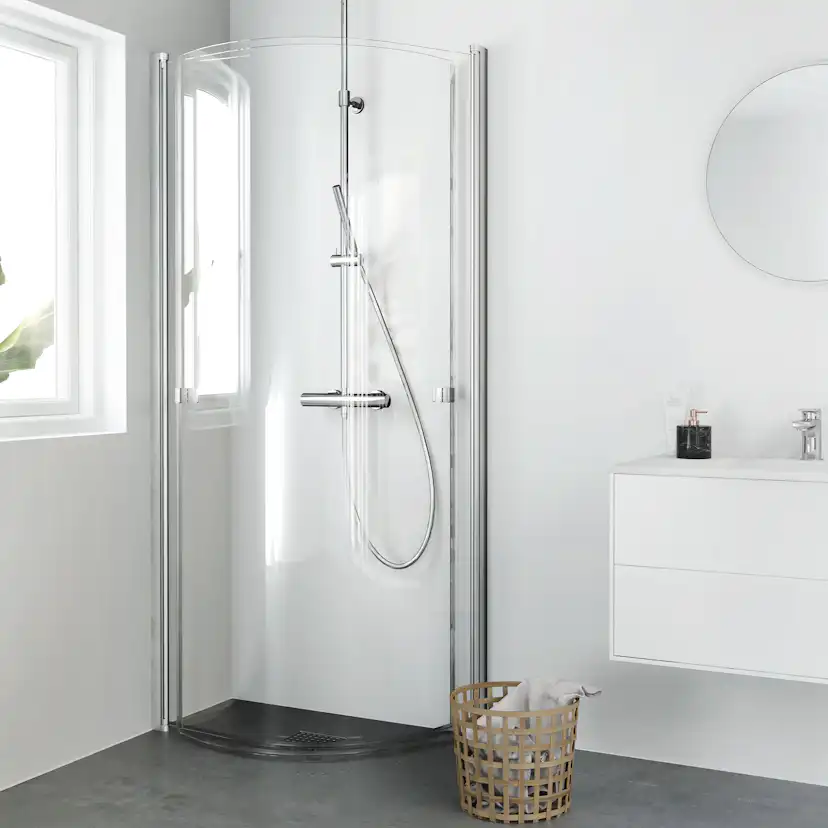 Duschhörn Hafa Igloo Pro U 80x95 Klarglas