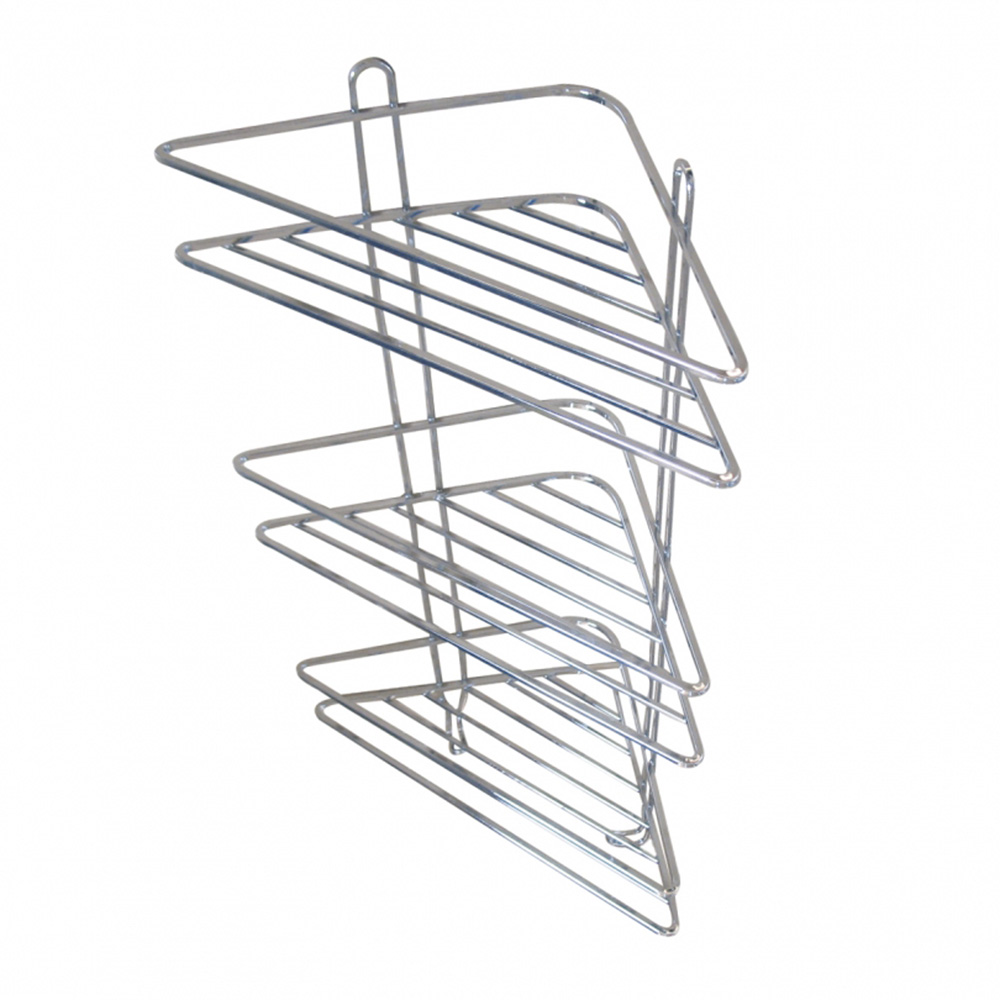 Duschhylla Demerx Qube Hörnhylla 3-plan