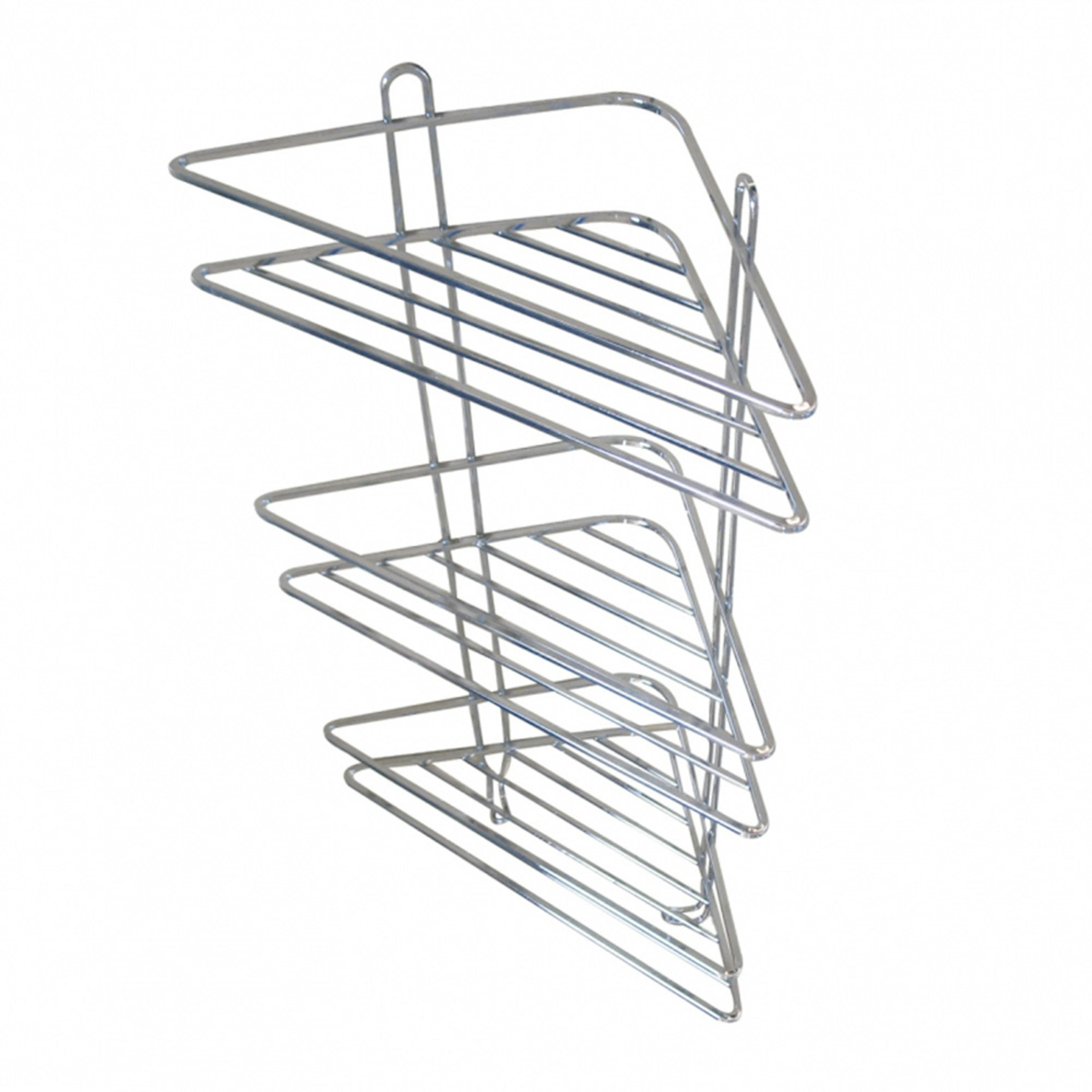 Duschhylla Demerx Qube Hörnhylla 3-plan