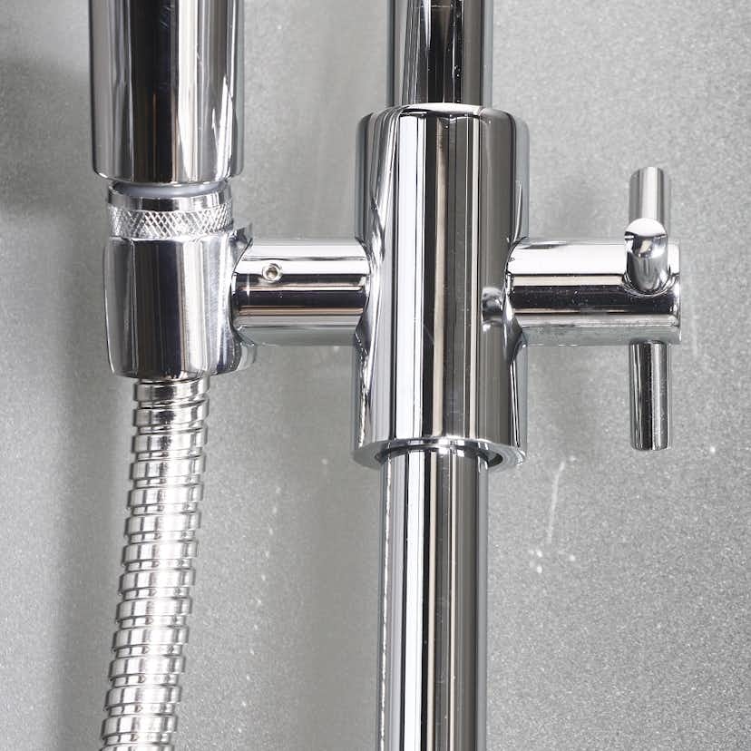 Duschkabin Bathlife Betrakta 90x90 Rund C/W Klarglas