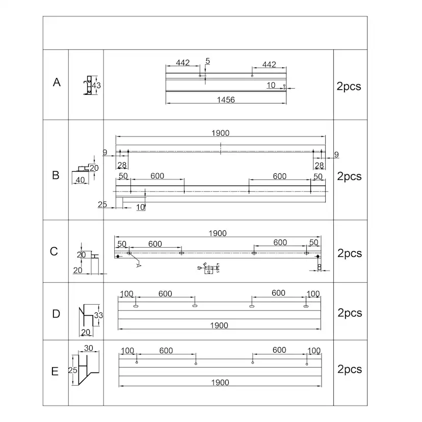 Duschkabin Bathlife Ideal 90x90 Elegant