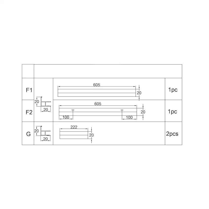 Duschkabin Bathlife Ideal 90x90 Elegant