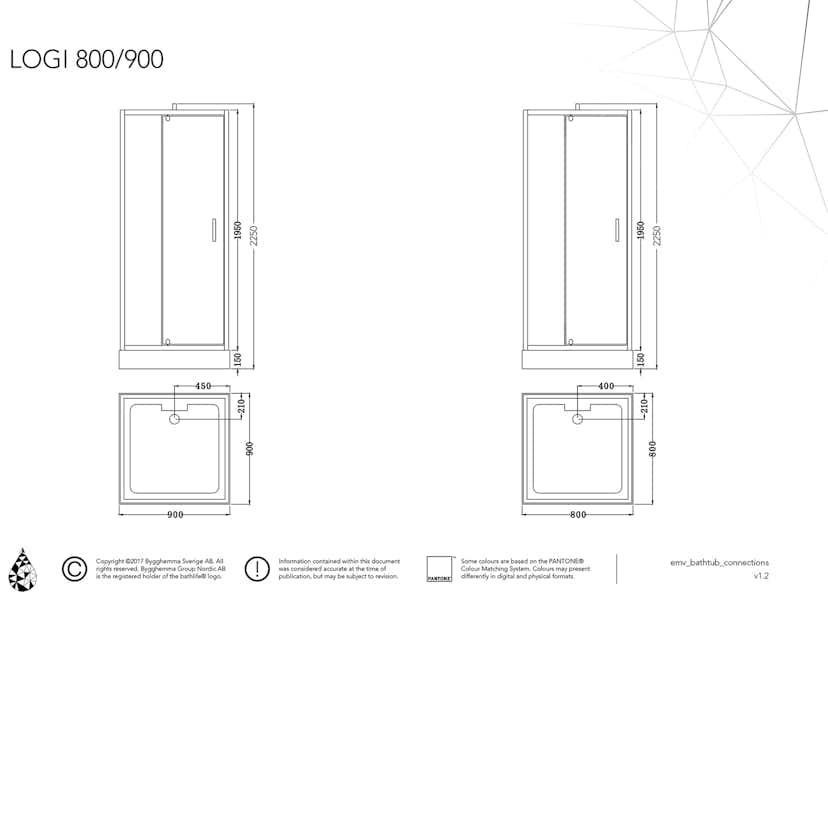 Duschkabin Bathlife Logi