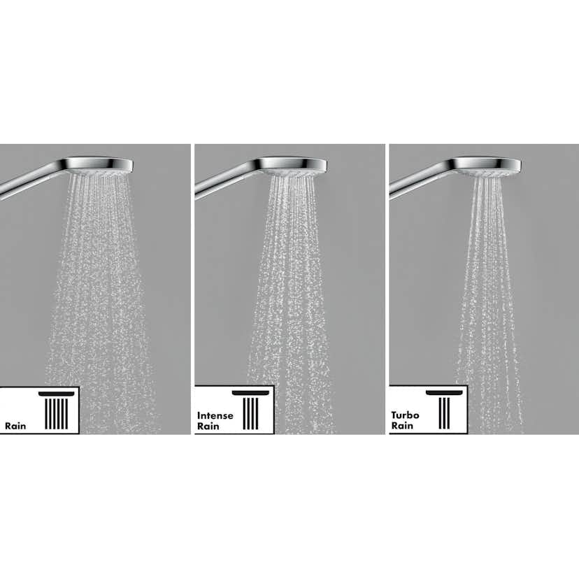 Duschset Hansgrohe Croma Select S Vario 3jet med Tvålkopp