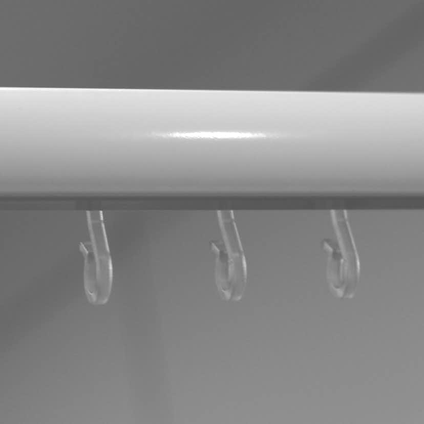 Duschstång Leijma Stabil Rak Vit