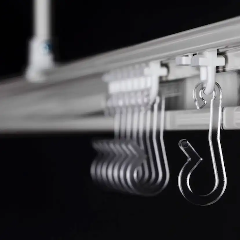 Duschstång Leijma Stabil U-Form Vit