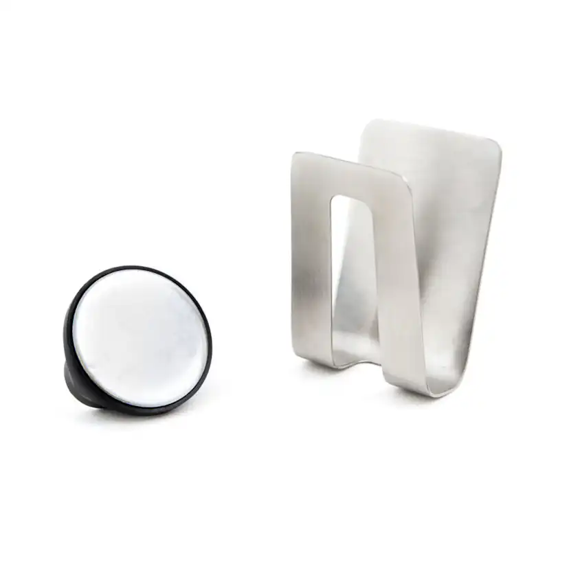 Disksvamphållare Happy Sinks Magnetisk Rostfritt Stål för Diskbänk & Diskho