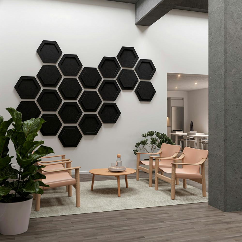 Ljudabsorbent Lanab Group Edge 2-pack