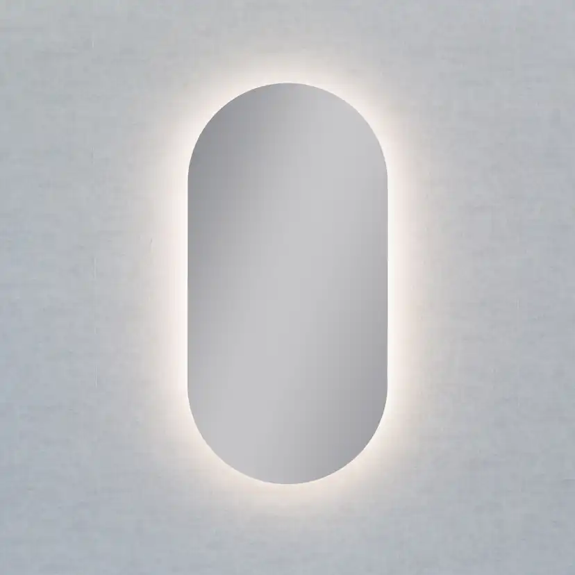 Spegel Vidi Edith Lux med LED-belysning