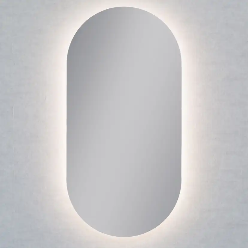 Spegel Vidi Edith med LED-belysning