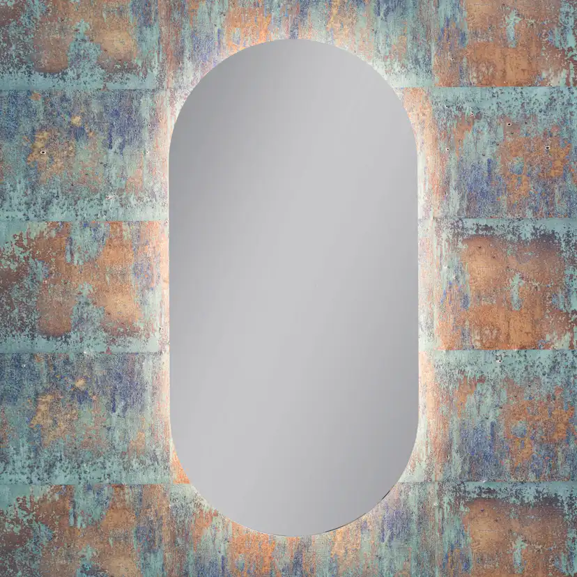 Spegel Vidi Edith Lux med LED-belysning