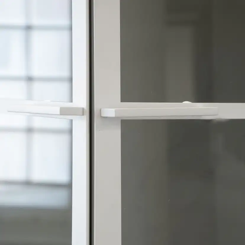 Duschhörn Macro Design Empire Swing Klarglas med Spröjs