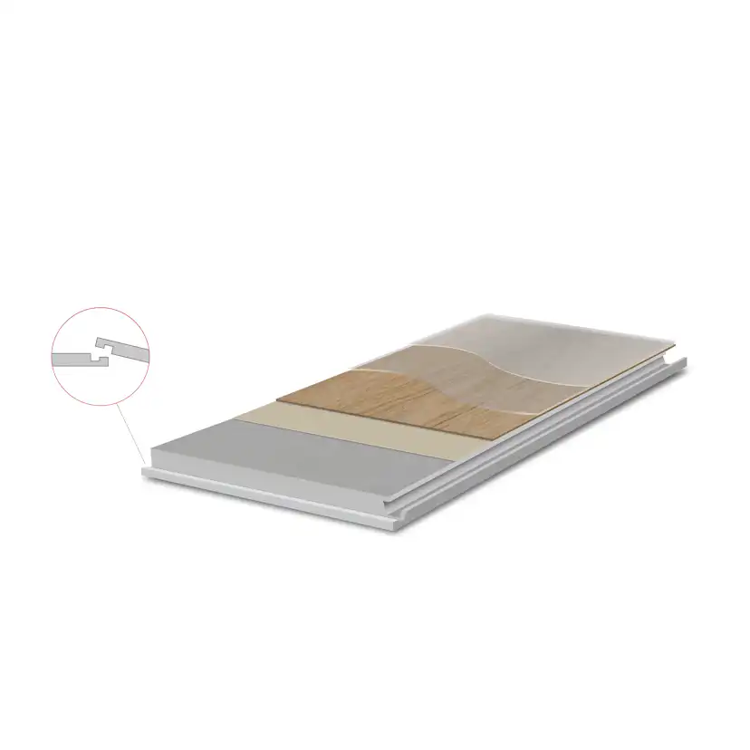 Vinylgolv Forbo Enduro Click med Klickfunktion Neutral pine/Brun