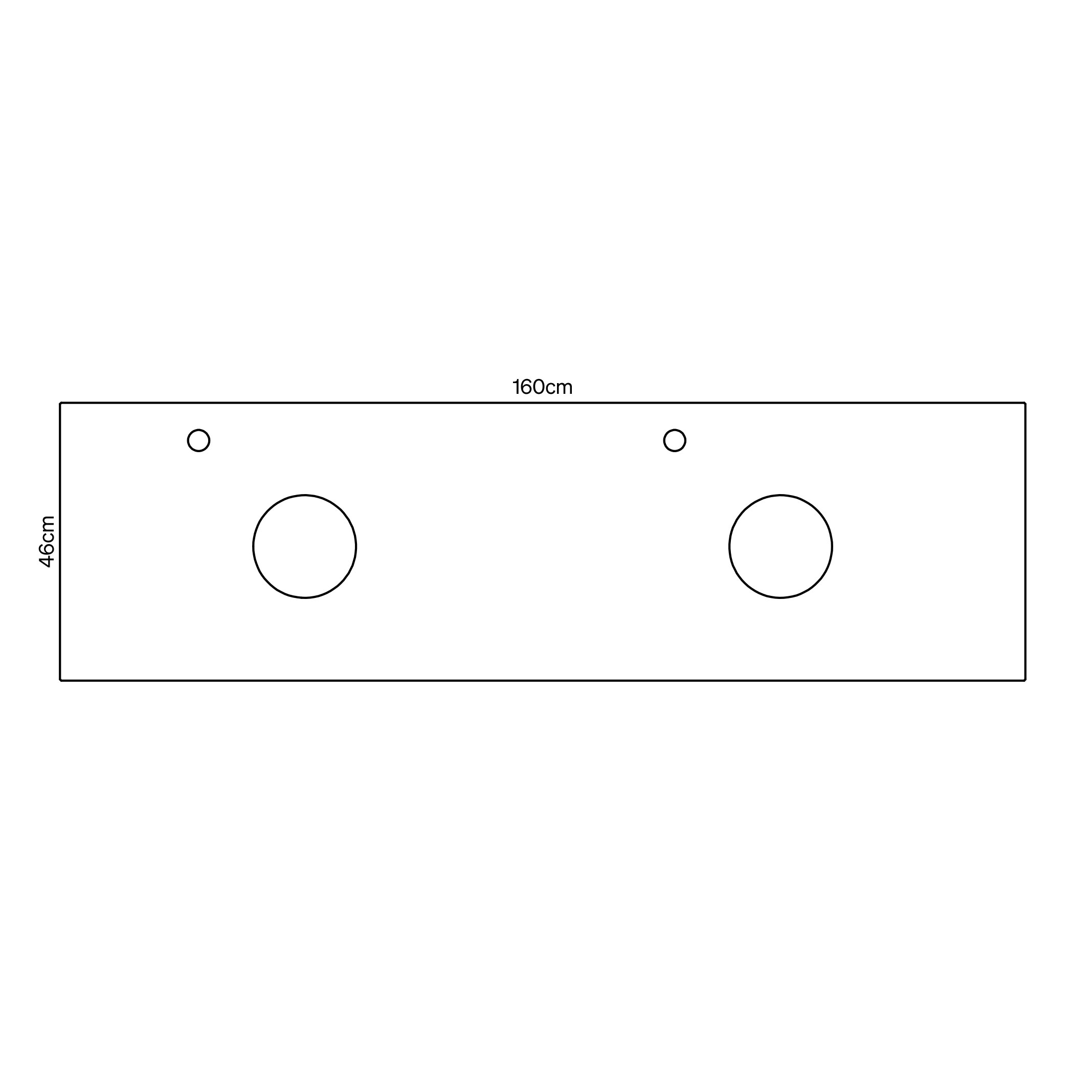 Bänkskiva Svedbergs Epos Keon Dubbel