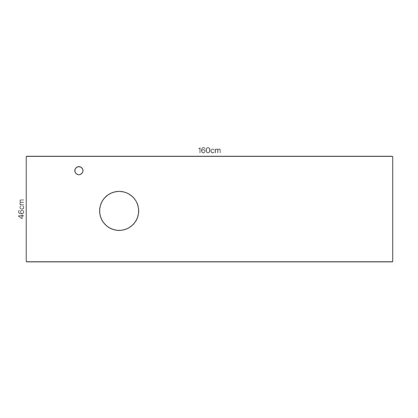 Bänkskiva Svedbergs Epos Danae