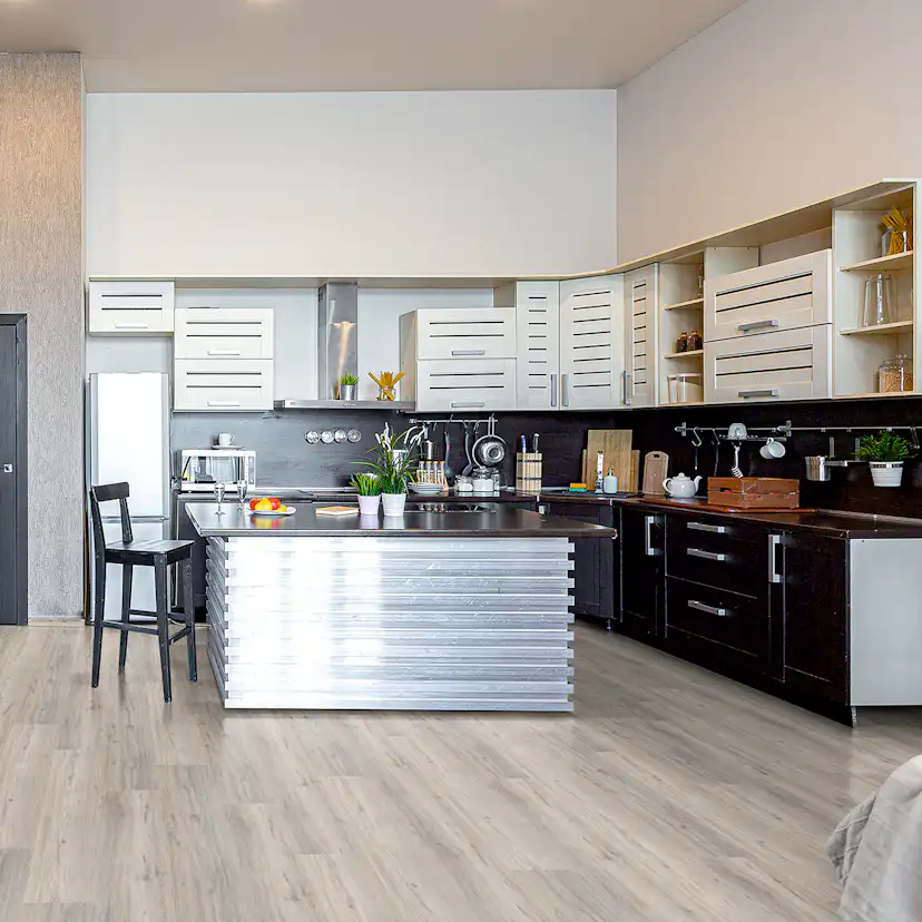 Vinylgolv Aspecta Nordic Oak Silver Vinylmatta