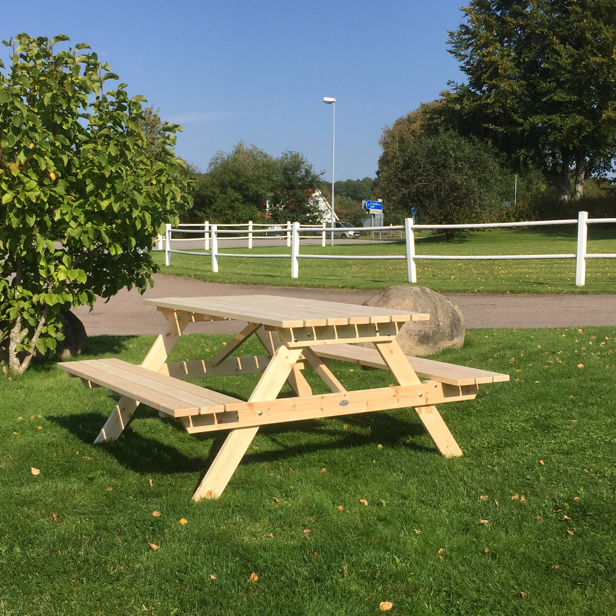 Bänkbord Utomhus Eden Wood Picknick 170
