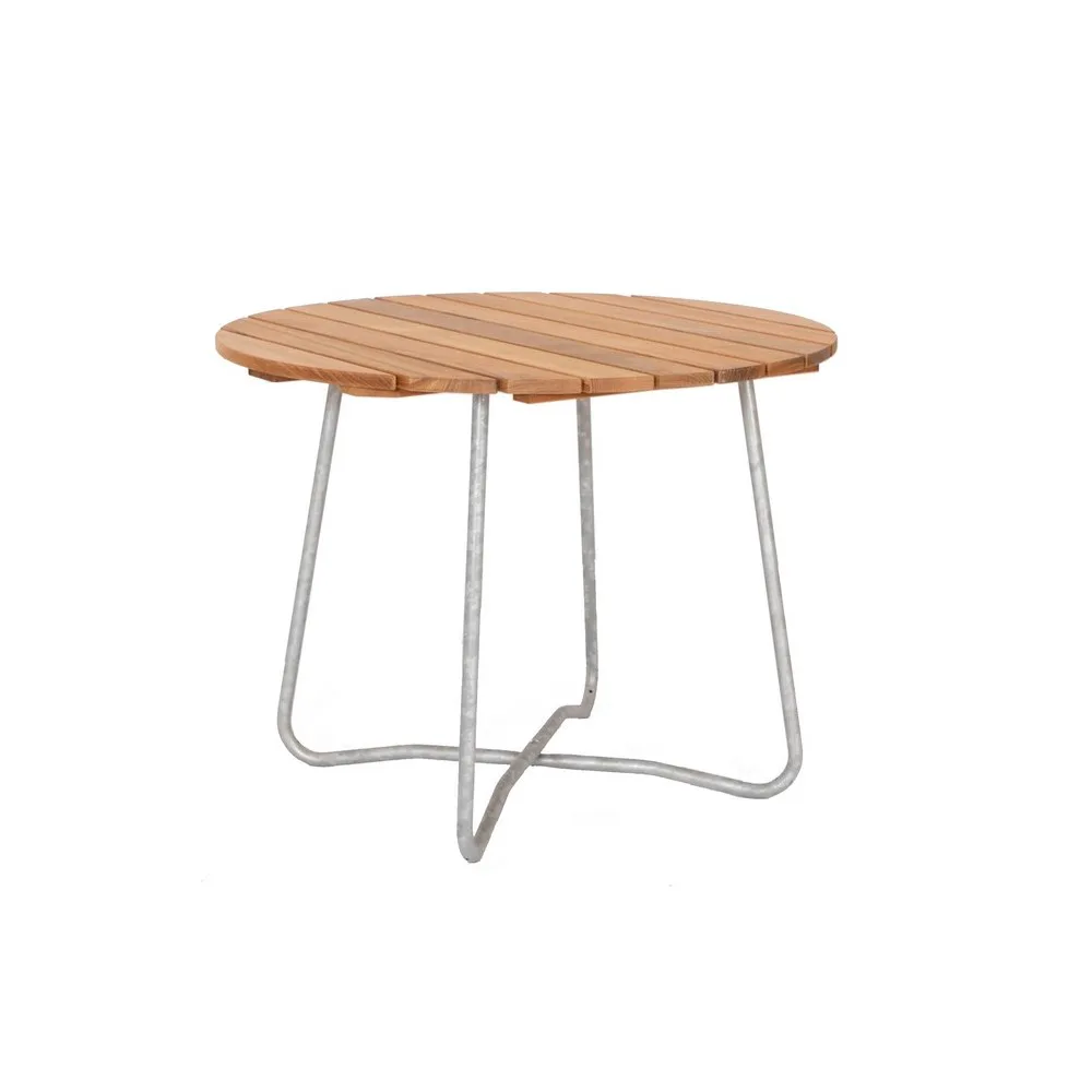 Iroko/Stål