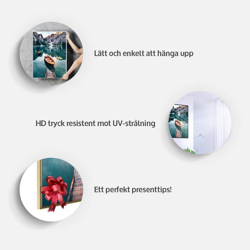 Poster Artgeist Affisch Pastel Monster