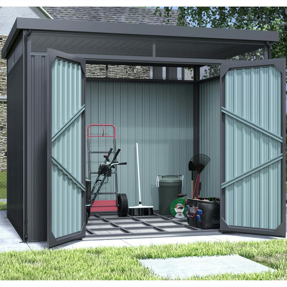 Växthus Metalcraft 24m² Stålram & Plastöverdrag