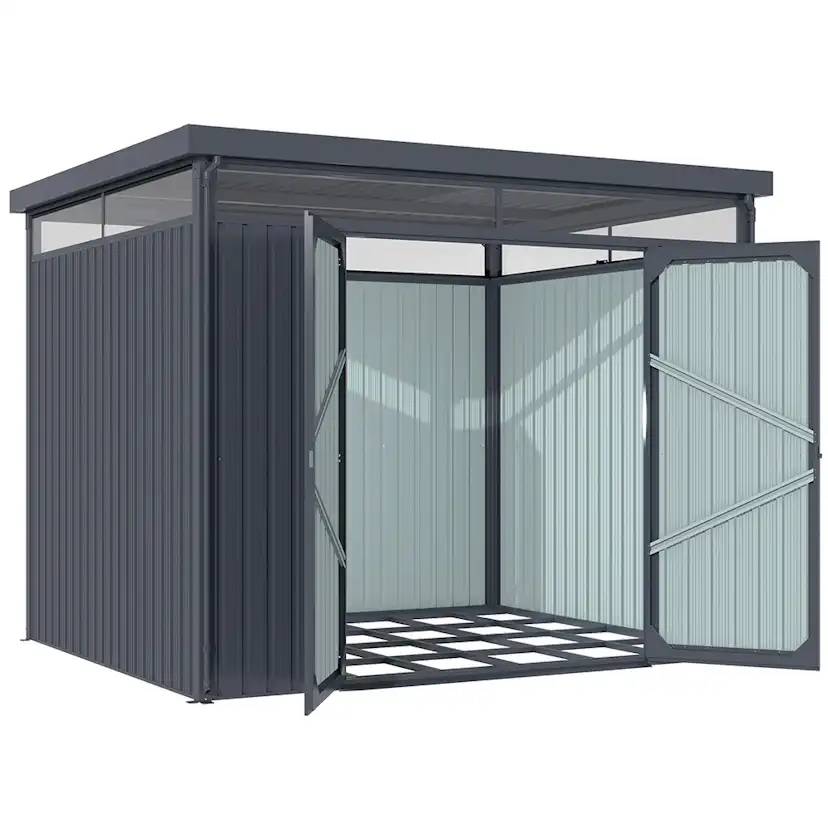 Växthus Metalcraft 24m² Stålram & Plastöverdrag