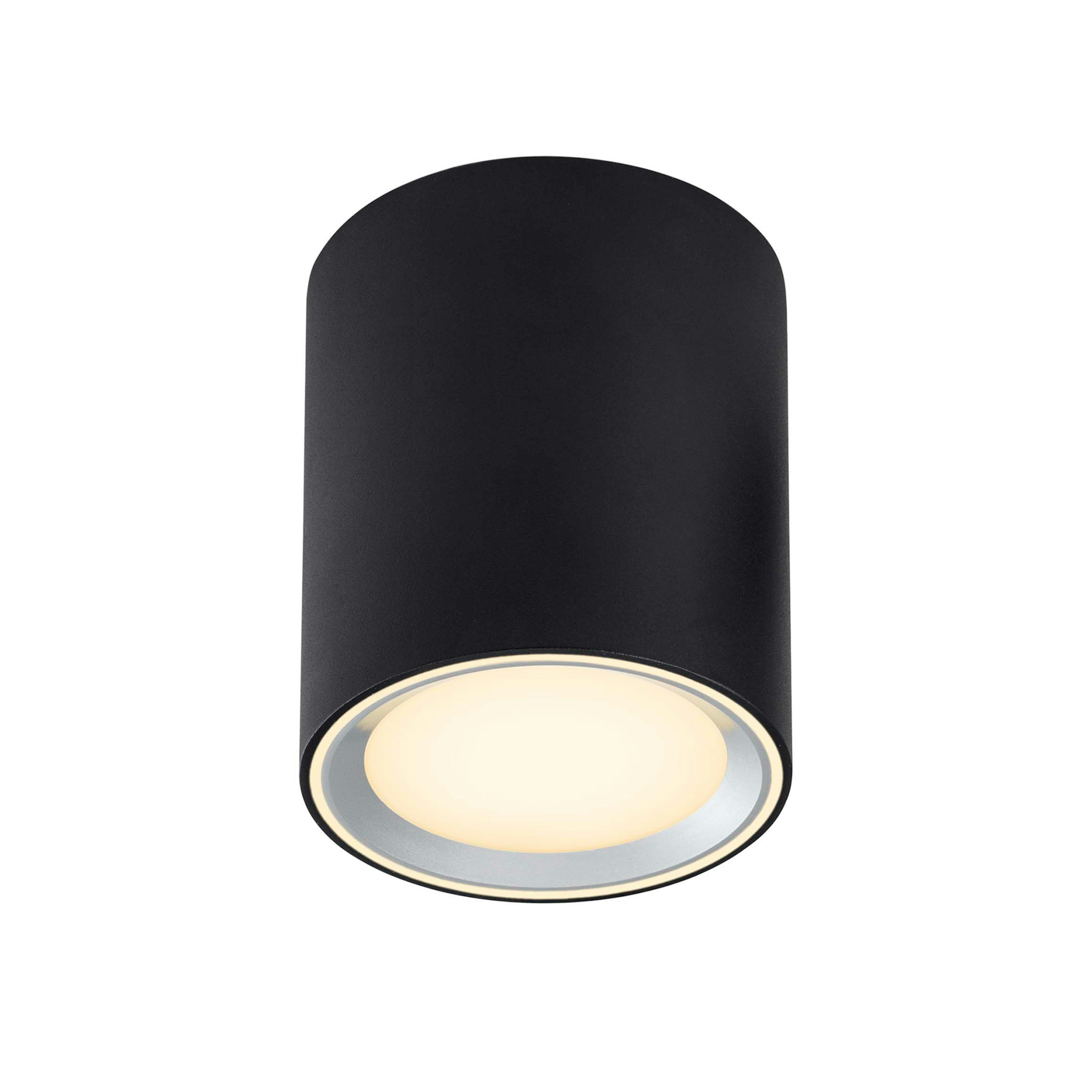 Takspotlight Nordlux Fallon Long LED Taklampa Svart Metall