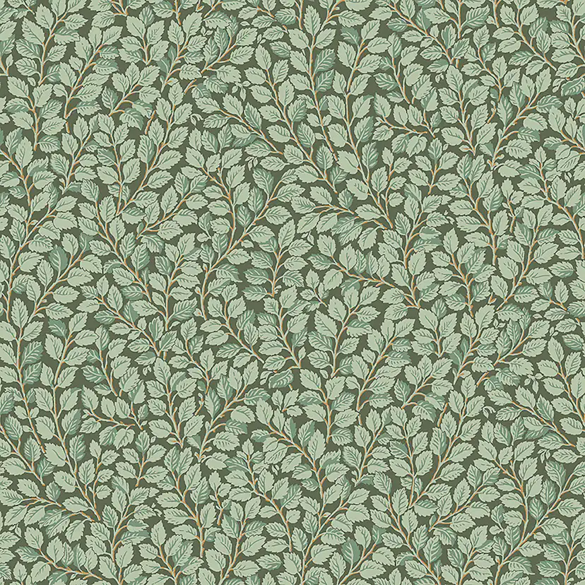 Tapet Boråstapeter Falsterbo III Hazel 7663 EasyUp, Mönstrad Grön