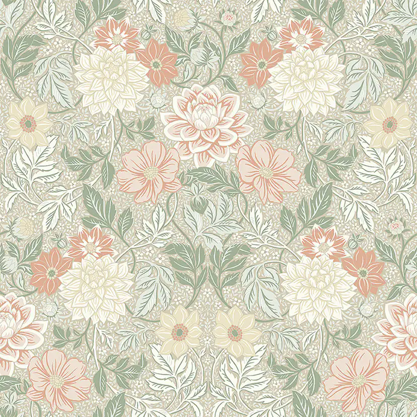 Tapet Boråstapeter Falsterbo III Dahlia Garden 7665