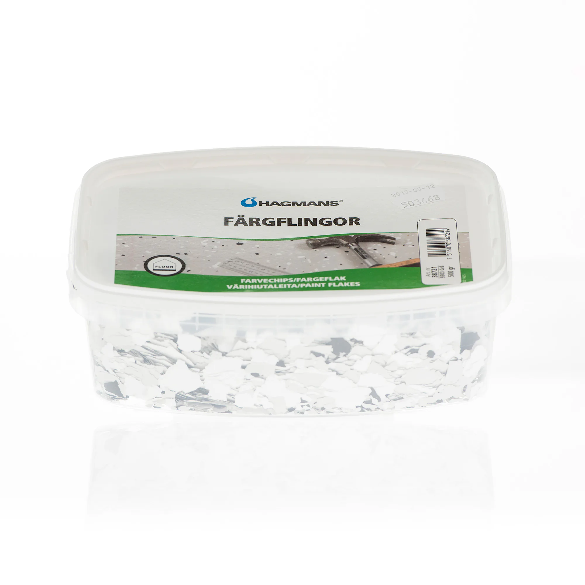 Färgflingor Hagmans 9303 Grå