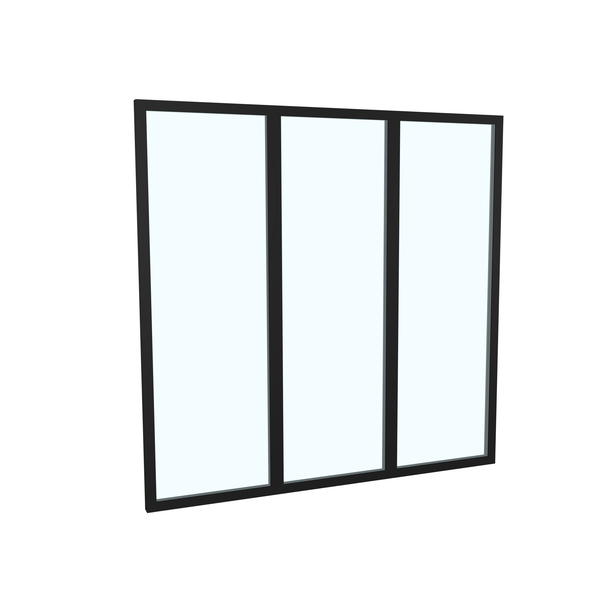 Fast Väggparti Landskap Robust Året runt 3-del