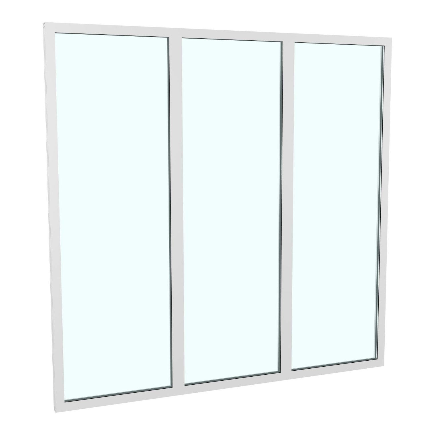 Fast Väggparti Landskap Robust Året runt 3-del