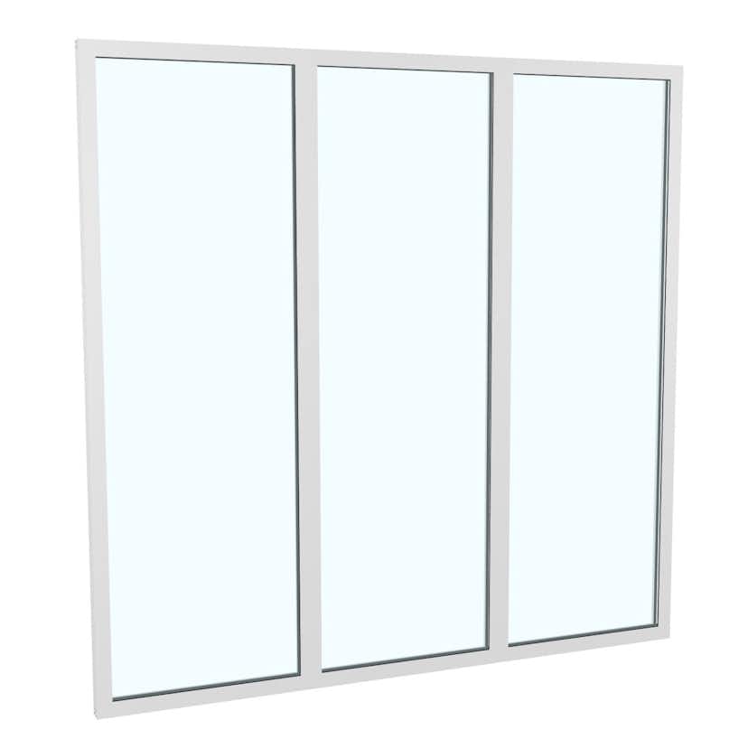 Fast Väggparti Landskap Robust Vår och höst 3-del