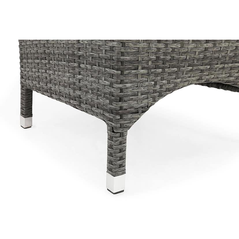 Utefåtölj deNoord Thor Lyx med Armledare