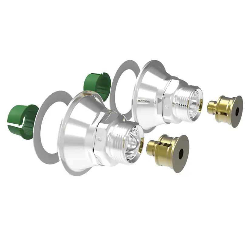 Blandarfäste Vatette Väggenomföringssystem V6 150 cc