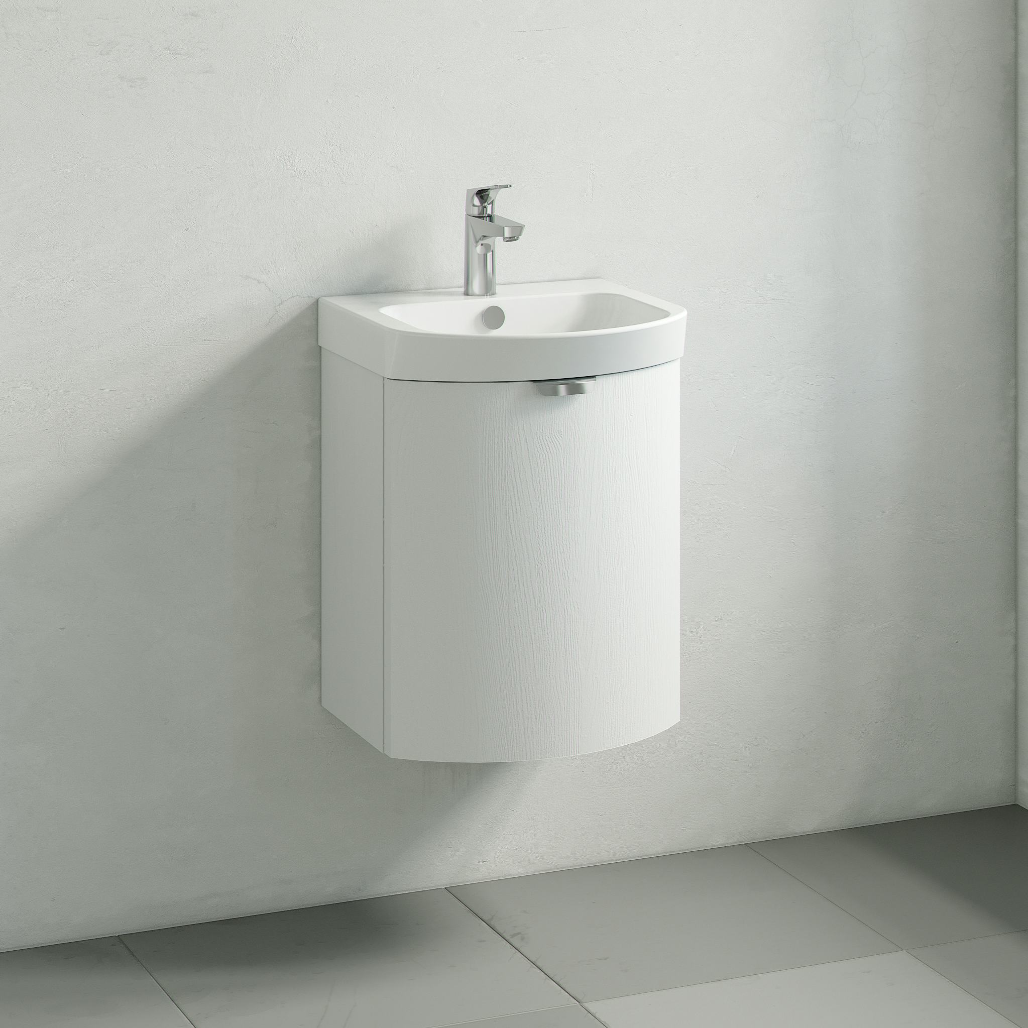 Tvättställsskåp Macro Design Heart med Lucka