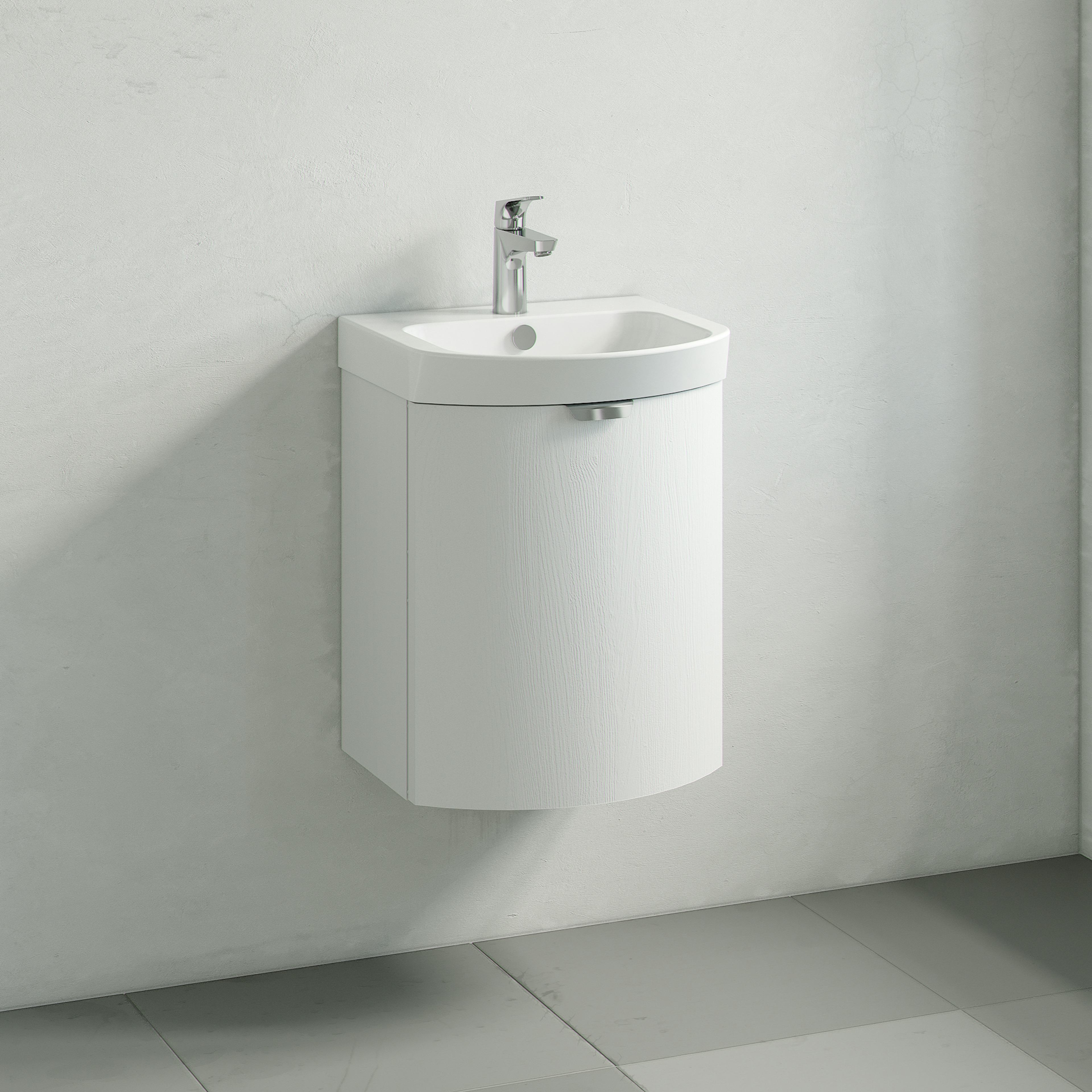 Tvättställsskåp Macro Design Heart med Lucka