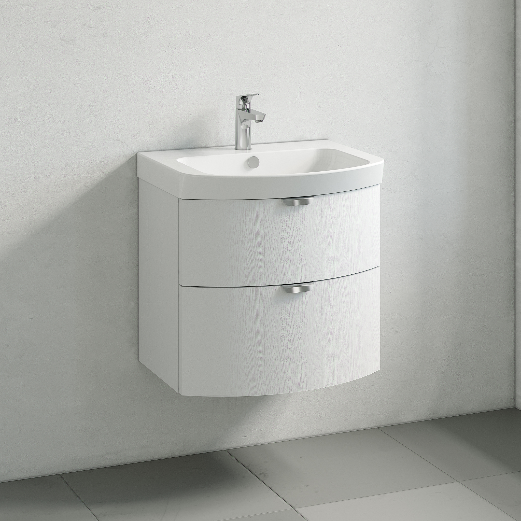 Tvättställsskåp Macro Design Heart med Låda