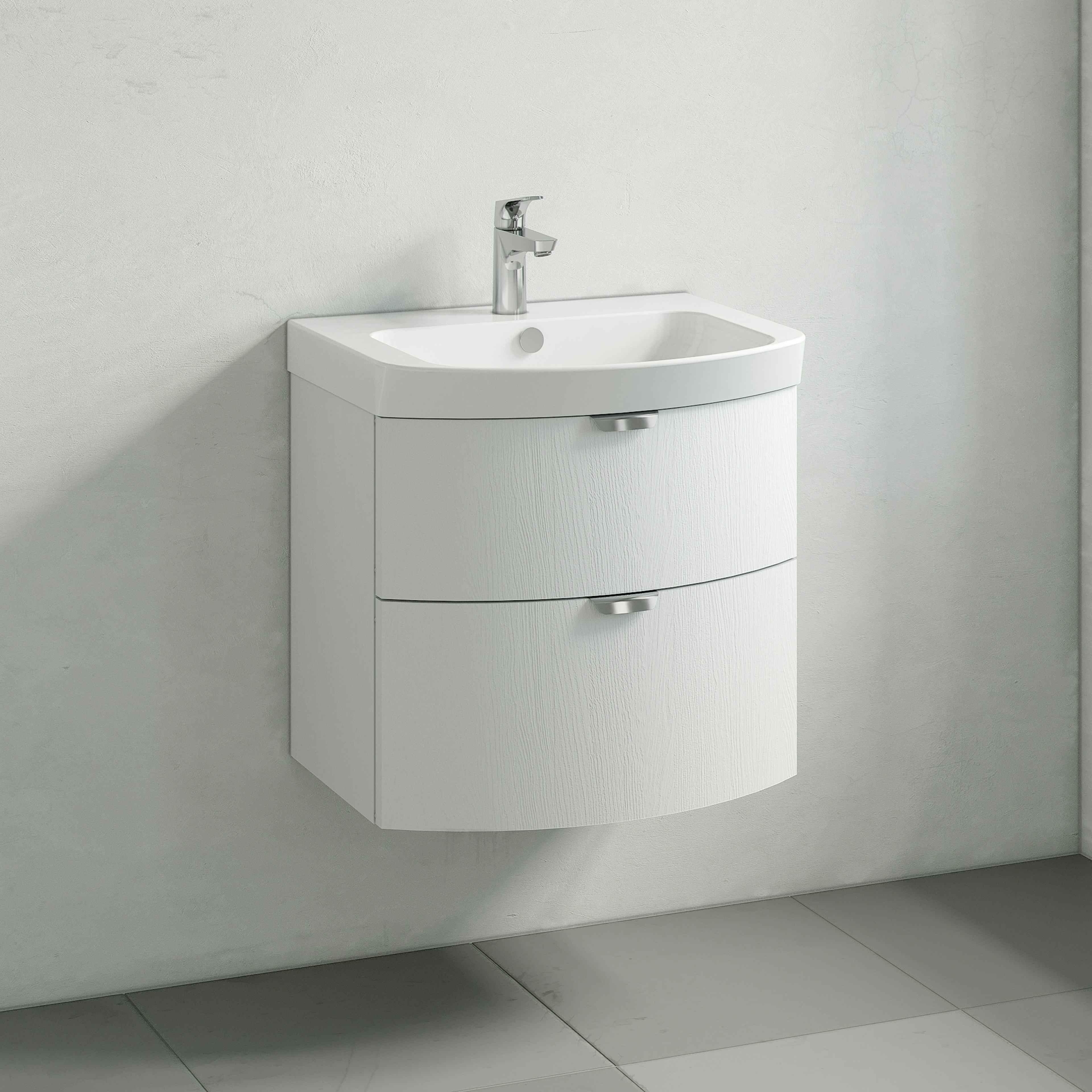 Tvättställsskåp Macro Design Heart med Låda