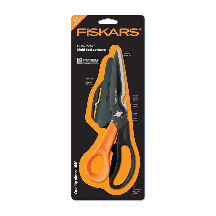 Sax Fiskars Cuts+More 23 cm