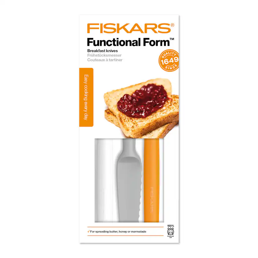 Smörknivar Fiskars Functional Form 3 delar