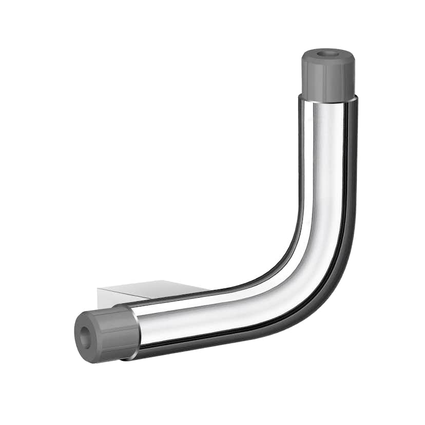 Kopplingsdel Smedbo Living L-Formad Vänster till Badkarshandtag