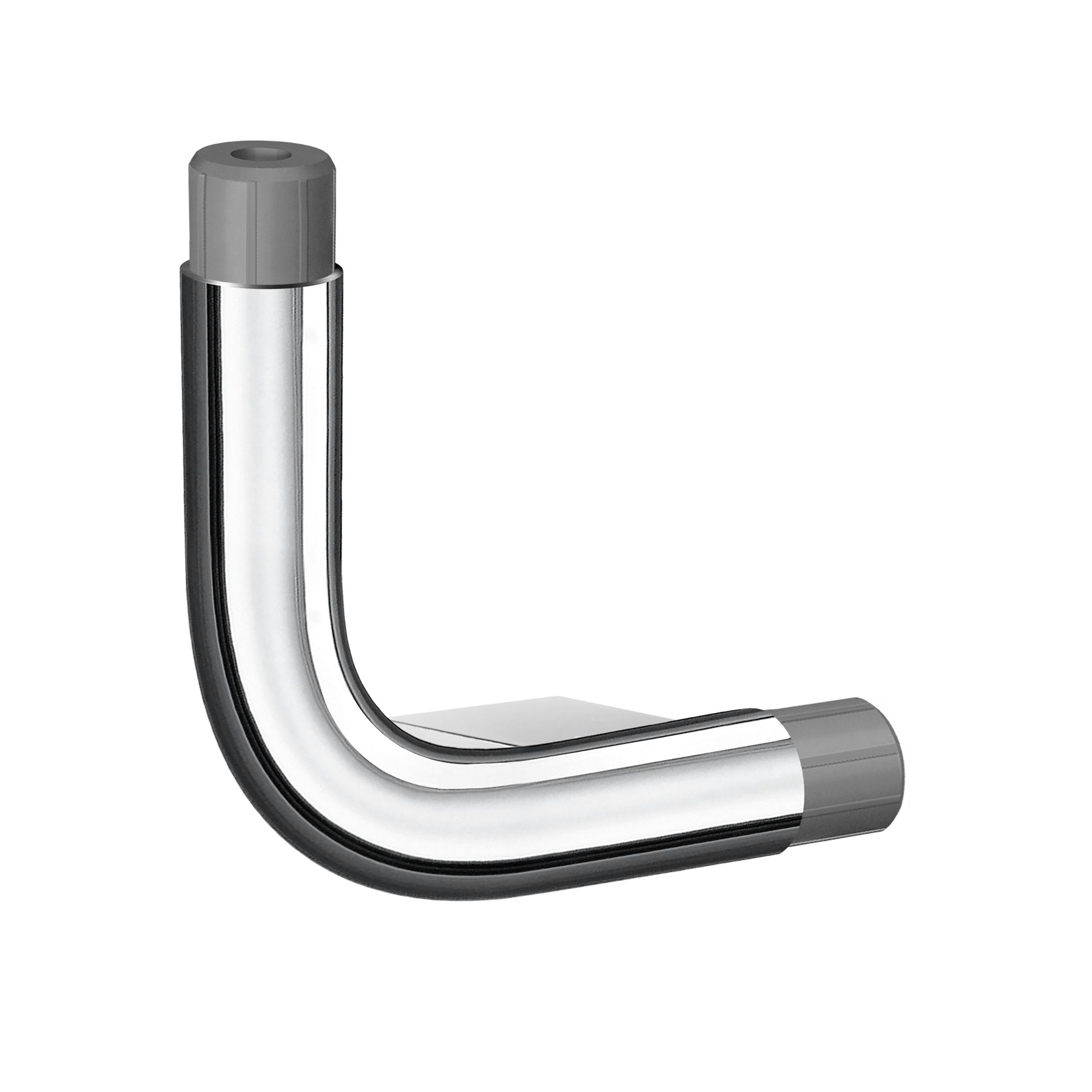 Kopplingsdel Smedbo Living L-Formad Höger till Badkarshandtag