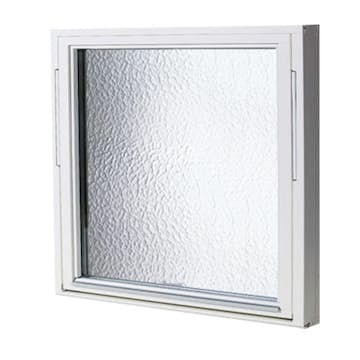 Fönster Allmoge Vridfönster 3-glas Råglas 60x60 Vitmålat Lagerfört