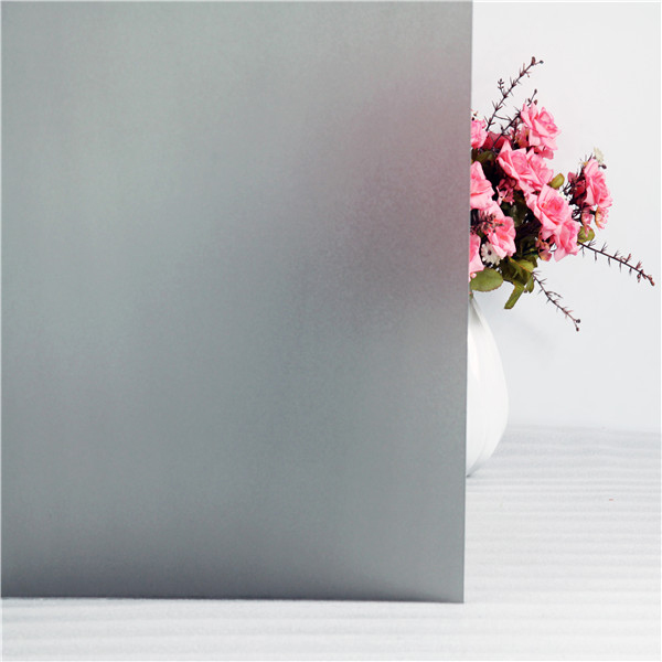 Fönsterfilm Unikgruppen Frost Mörkgrå 60x200 cm