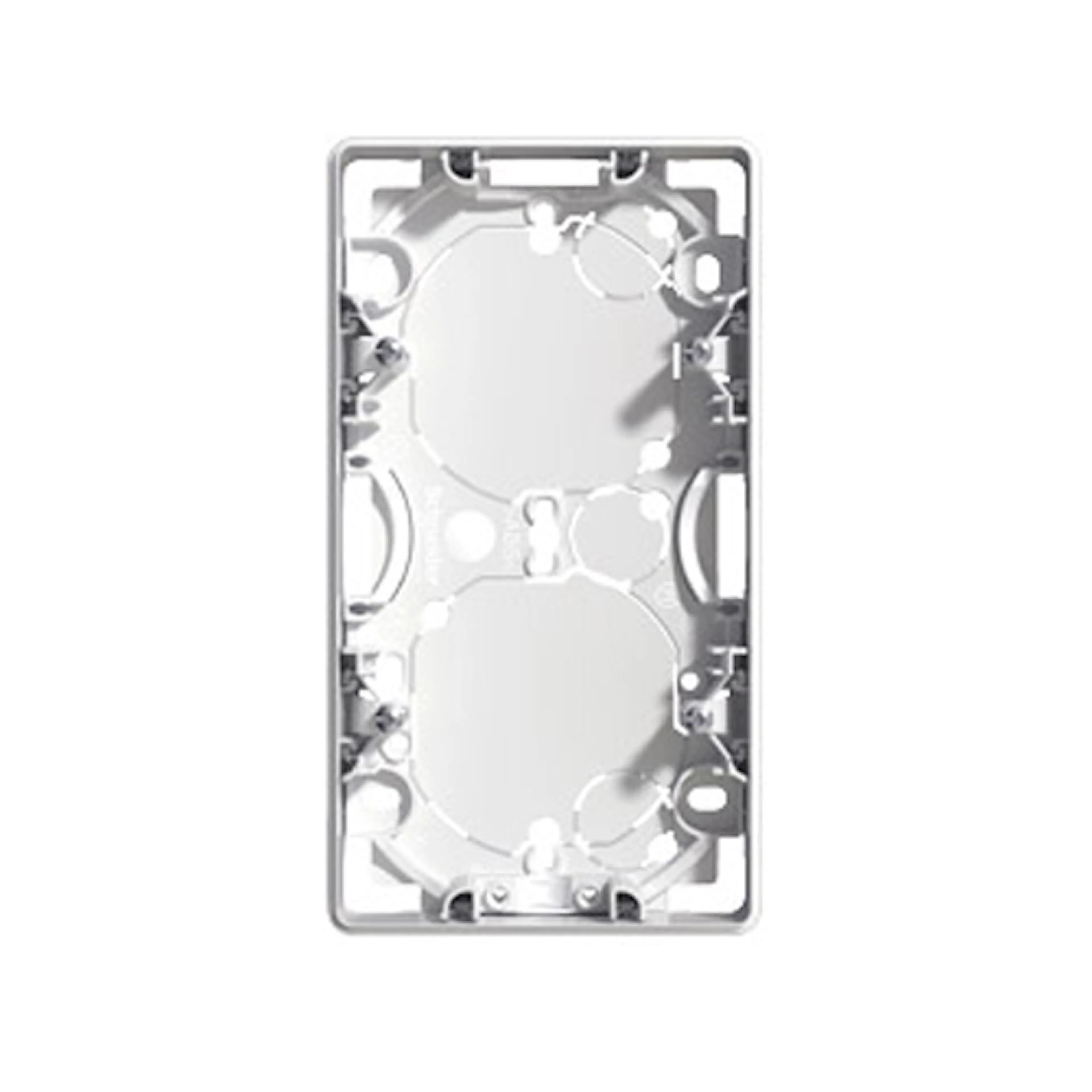 Förhöjningsram Schneider Electric Exxact Vit